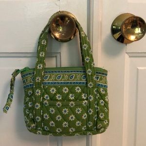 Vera Bradley Apple Green clutch
